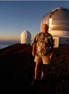 Joe Jordan at Mauna Loa Observatory